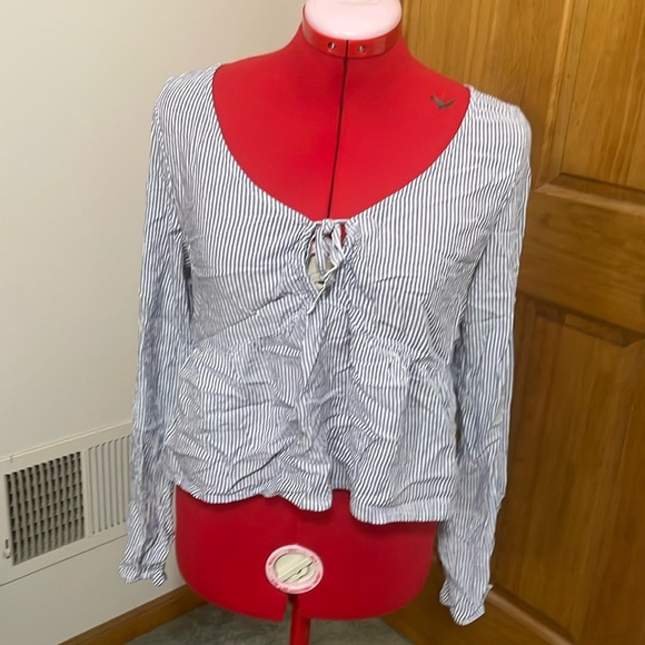 Hollister Striped Shirt, Size Small - Picture 1 of 5
